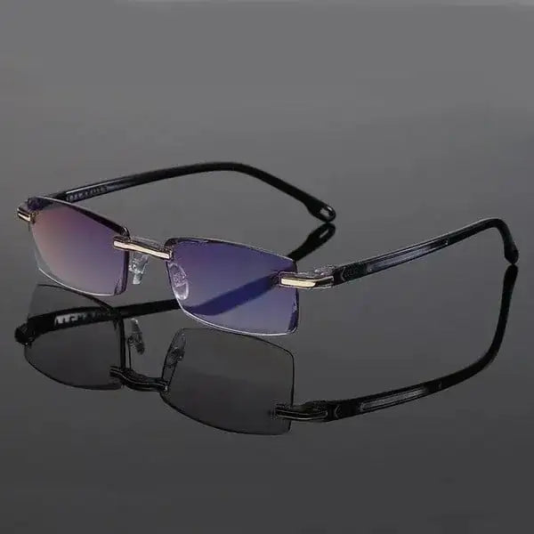 Kozy Sapphire High Hardness Anti-blue Progressive Far And Near Dual-Use Glasses
