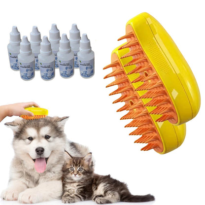 Cozyk™ Patented Exclusive Rechargeable Steam Pet Brush