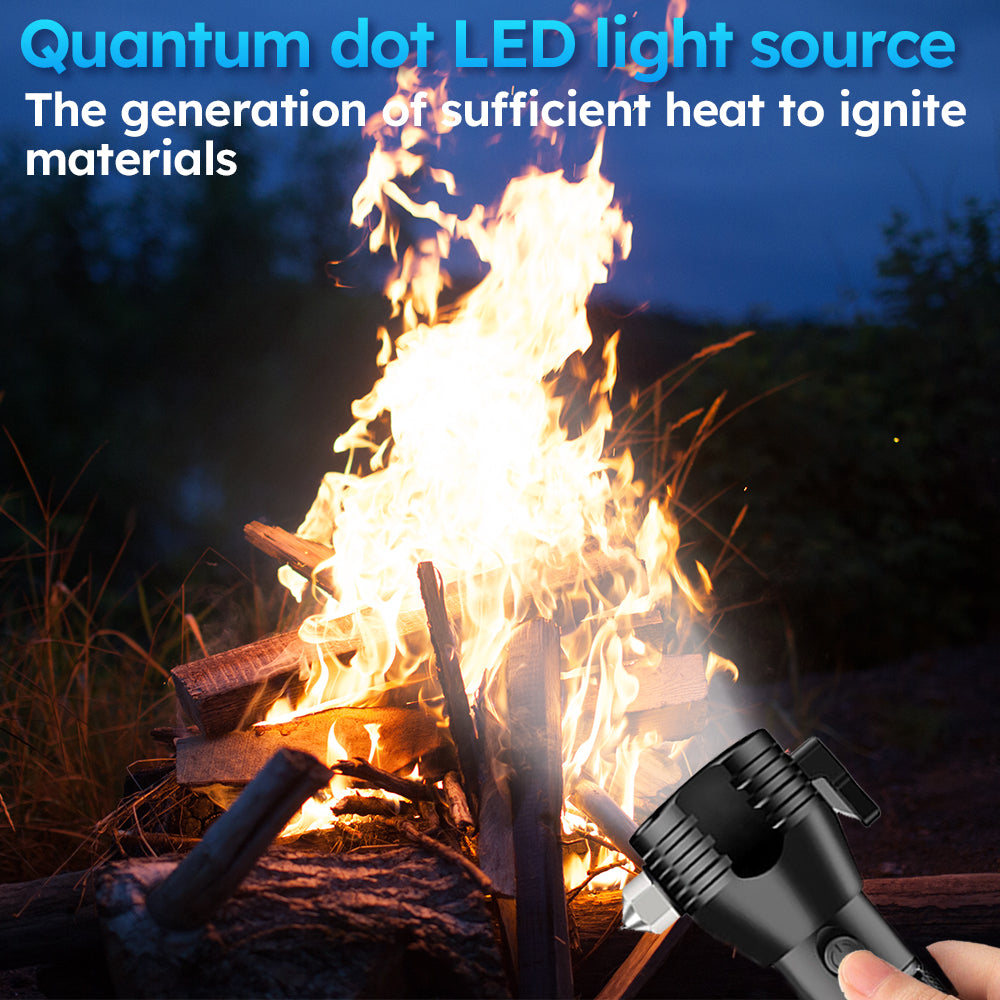 Seurico™GPS Aurora Flame Flashlight