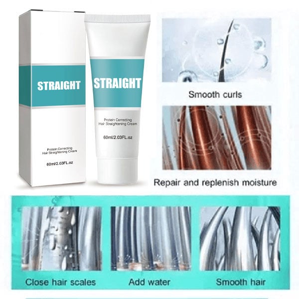 🔥Last Day Promotion 49% OFF🔥Silk & Gloss Hair Straightening Cream