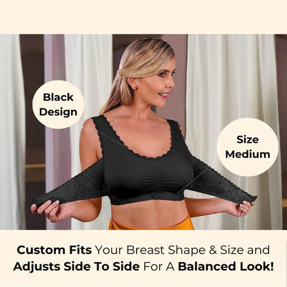 LAST DAY SALE 49% – Comfy Corset Bra Front Cross Side Buckle Lace Bras