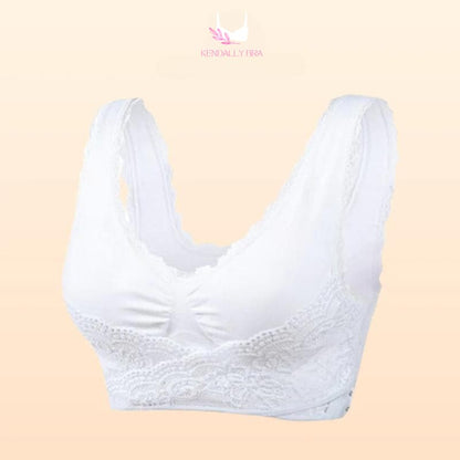 LAST DAY SALE 49% – Comfy Corset Bra Front Cross Side Buckle Lace Bras