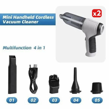 🔥Last Day Promotion 50% OFF - Powerful Wireless Car Vacuum Cleaner