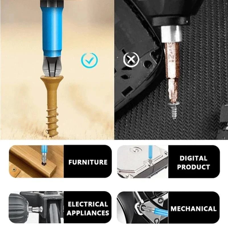Magnetic Anti-Slip Drill Bit (7 PCs)✨