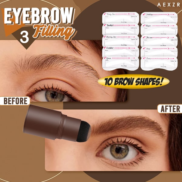 Seurico™ 3-in-1 Hairline Concealing Powder Stamp