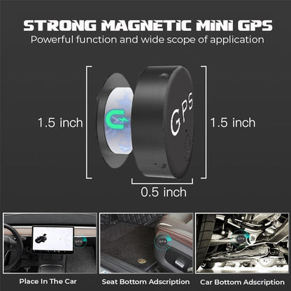 Seurico™EasyFind InvisibleEye Mini Magnetic GPS Tracker