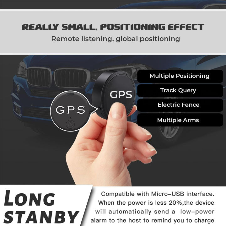 Seurico™EasyFind InvisibleEye Mini Magnetic GPS Tracker