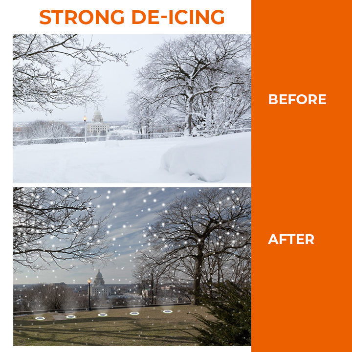 Seurico™ Winter Solar-Powered De-Icing Lumininator