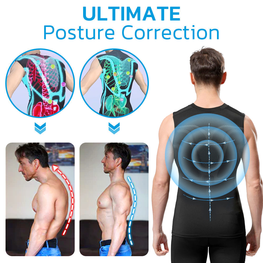 Seurico™ MENIONIC Tourmaline PostureCorrector Vest