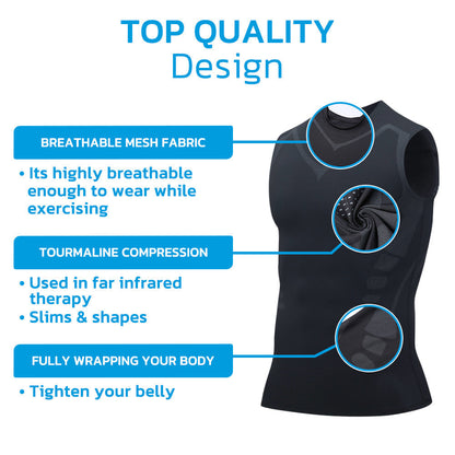 Seurico™ MENIONIC Tourmaline PostureCorrector Vest