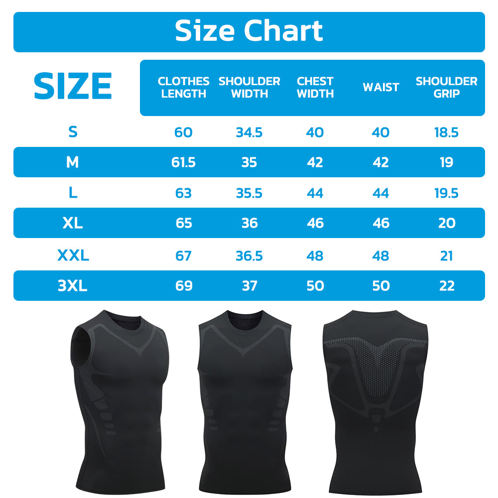 Seurico™ MENIONIC Tourmaline PostureCorrector Vest
