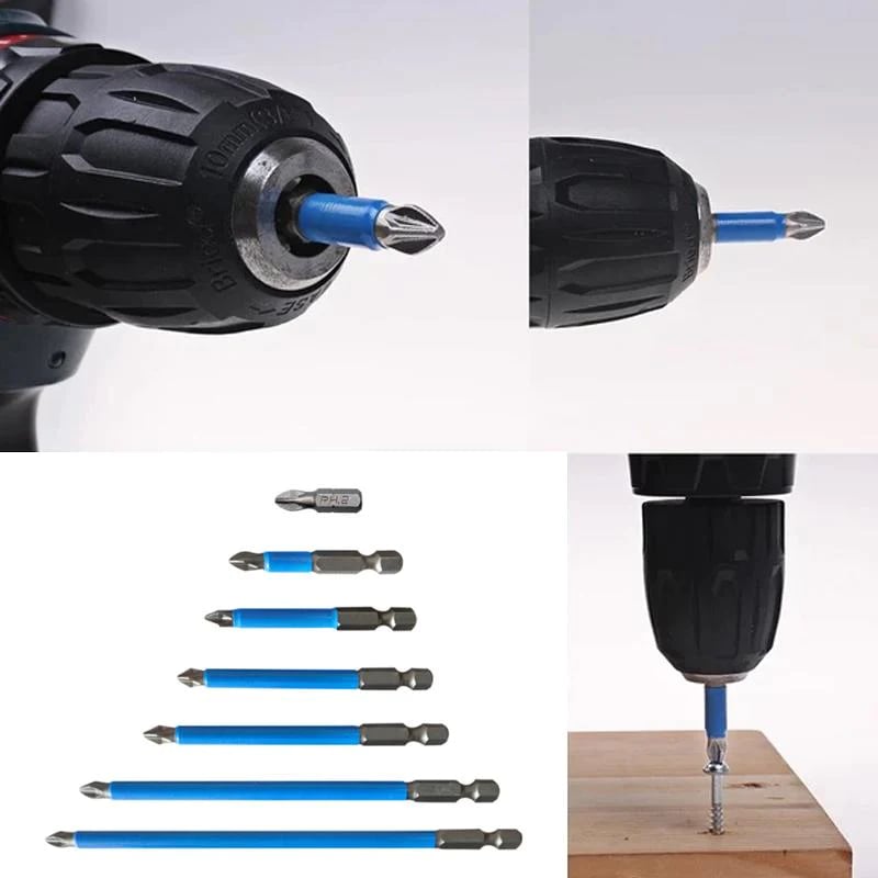 Magnetic Anti-Slip Drill Bit (7 PCs)✨