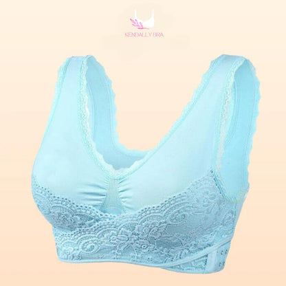 LAST DAY SALE 49% – Comfy Corset Bra Front Cross Side Buckle Lace Bras
