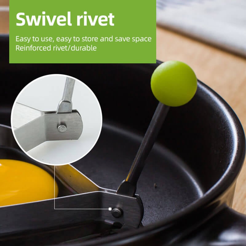 Seurico™ Stainless Steel Fried Egg Molds