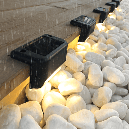 LED Solar Lamp Path Staircase Outdoor Waterproof Wall Light🔥
