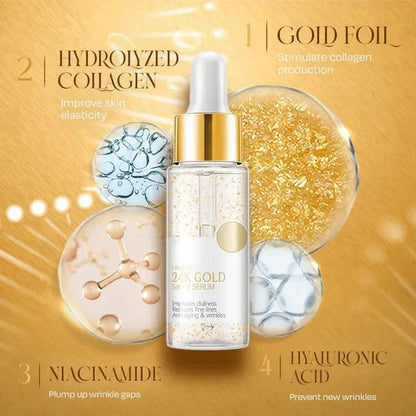 Last Day Special Sale 70% OFF-24K GOLD COLLAGEN BOOSTER SERUM