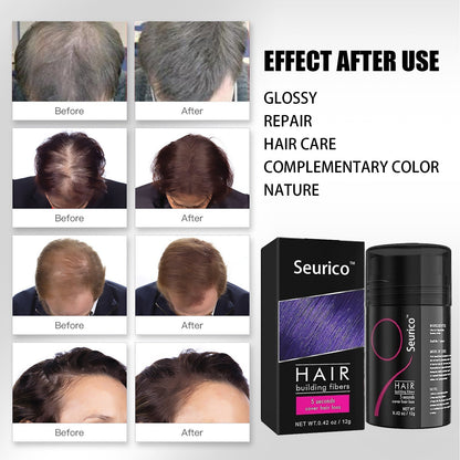 LAST DAY 40% Off -Seurico™ hair fiber powder-Effective hair supplement🔥🌈BUY MORE SAVE MORE!